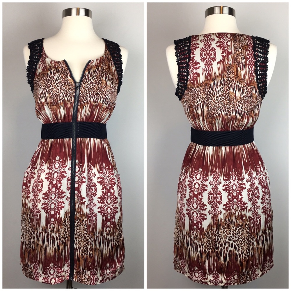 Kenzie Dresses Full Front Zip Dress Kaleidoscope